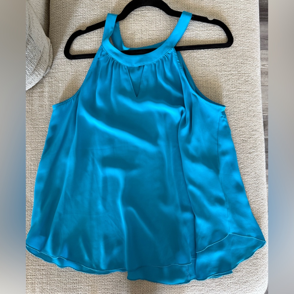 Express Turquoise Halter Top
